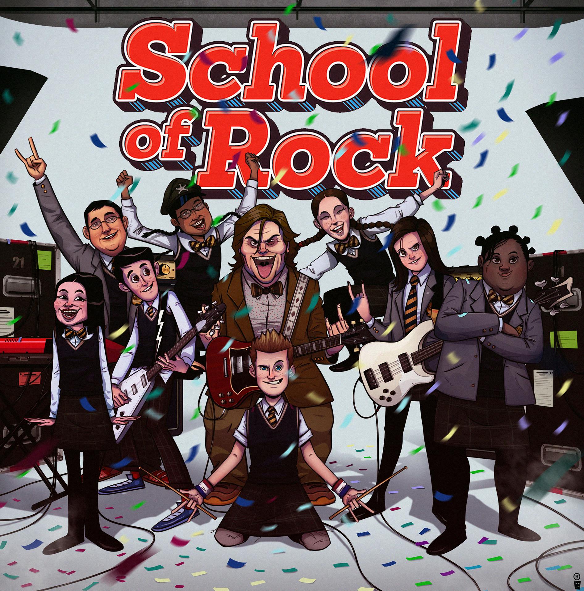 School of Rock poster