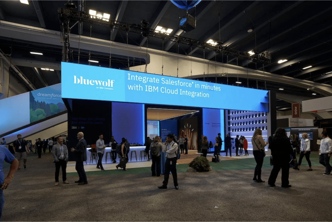 Bluewolf indoor installation