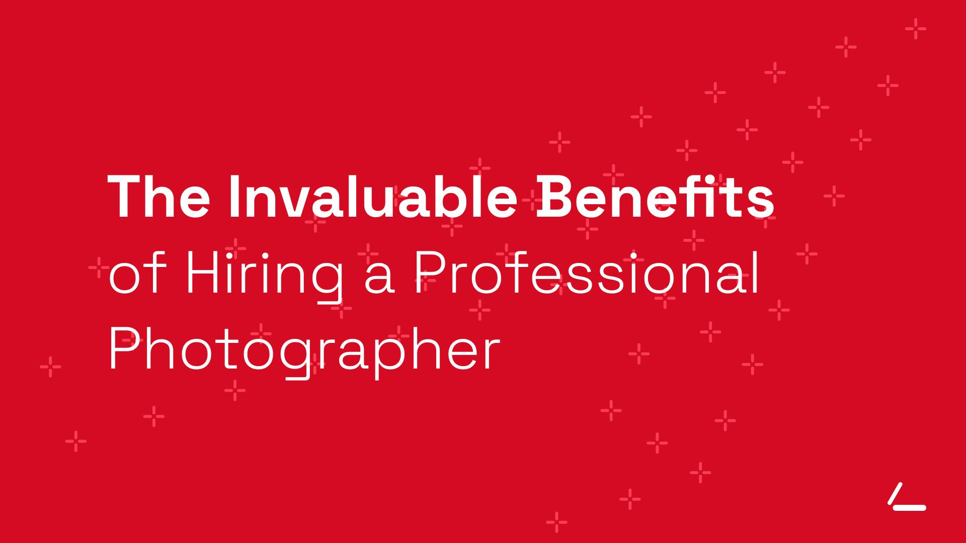 SEO Article Header - Red background with text about Photography
