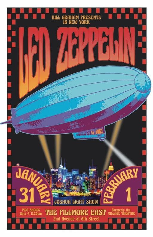 Led Zeppelin poster