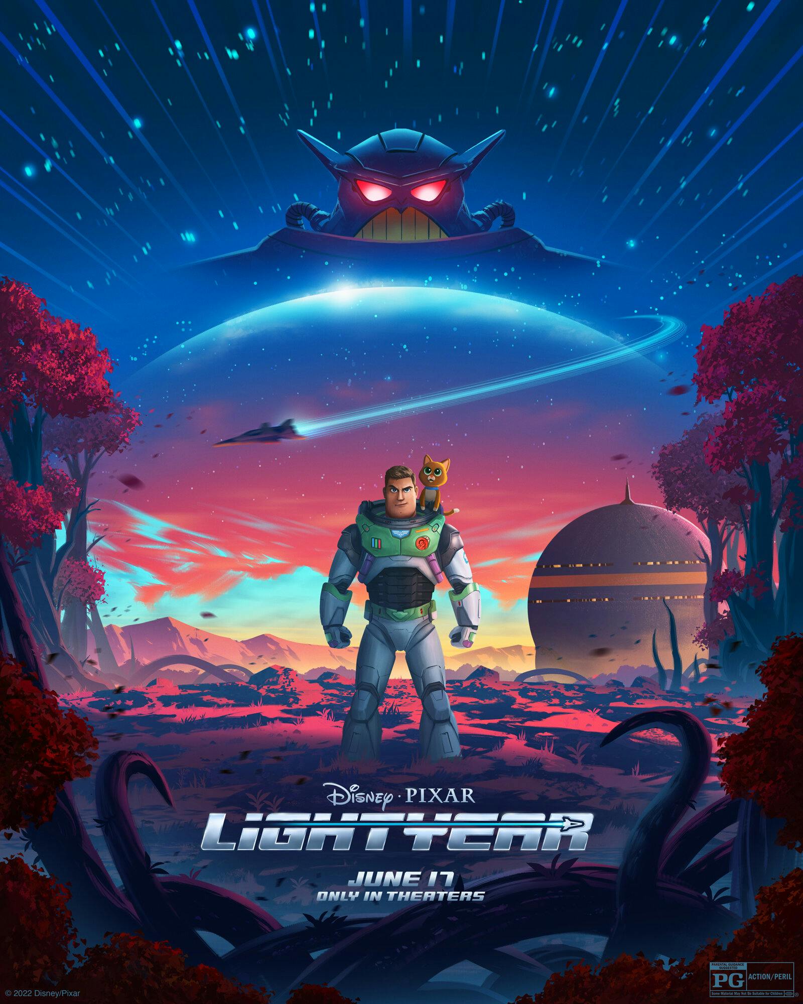 A Buzz Lightyear poster