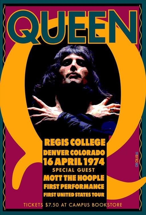 Queen poster