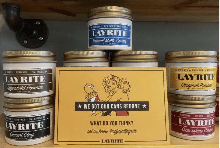 Layrite hair products