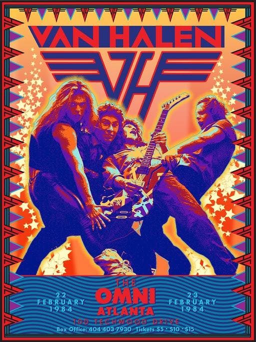 Van Halen poster