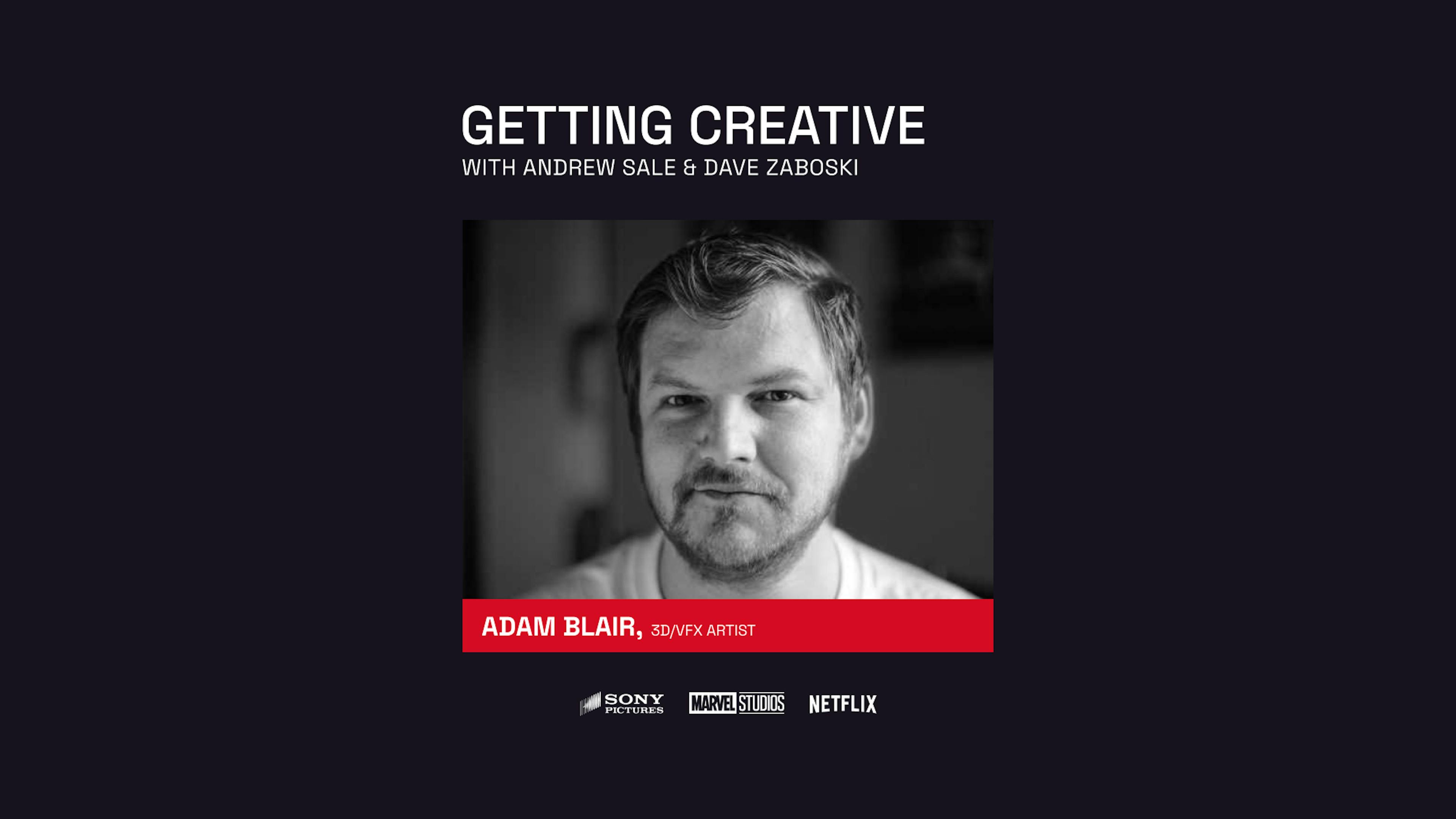 Image of guest Adam Blair for podcast episode.