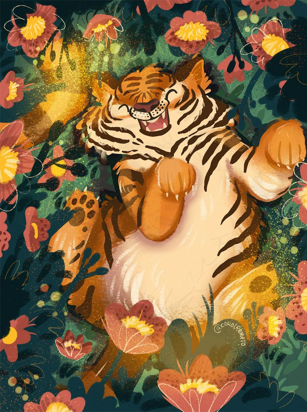 A tiger