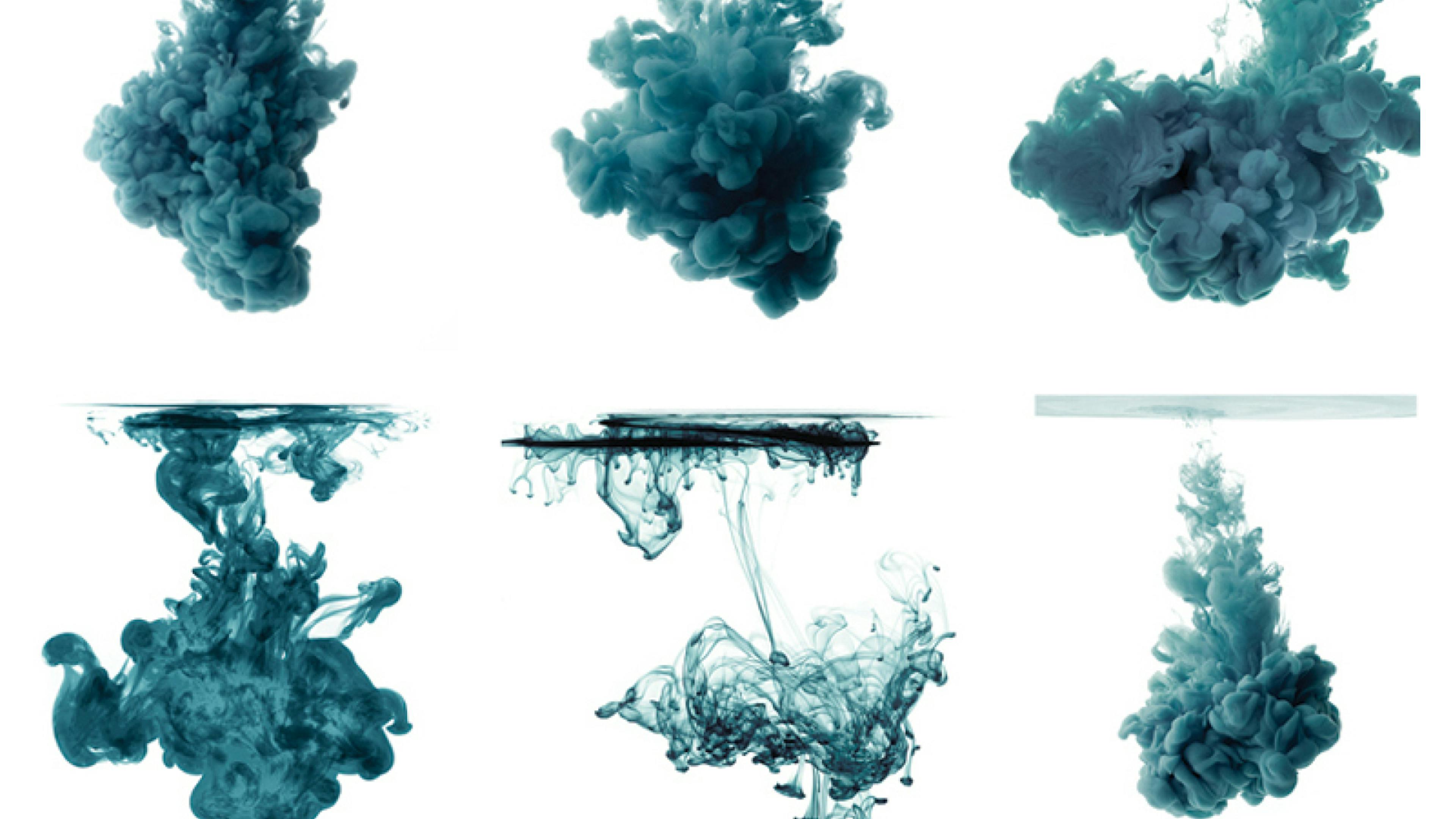 Ink in water photographs