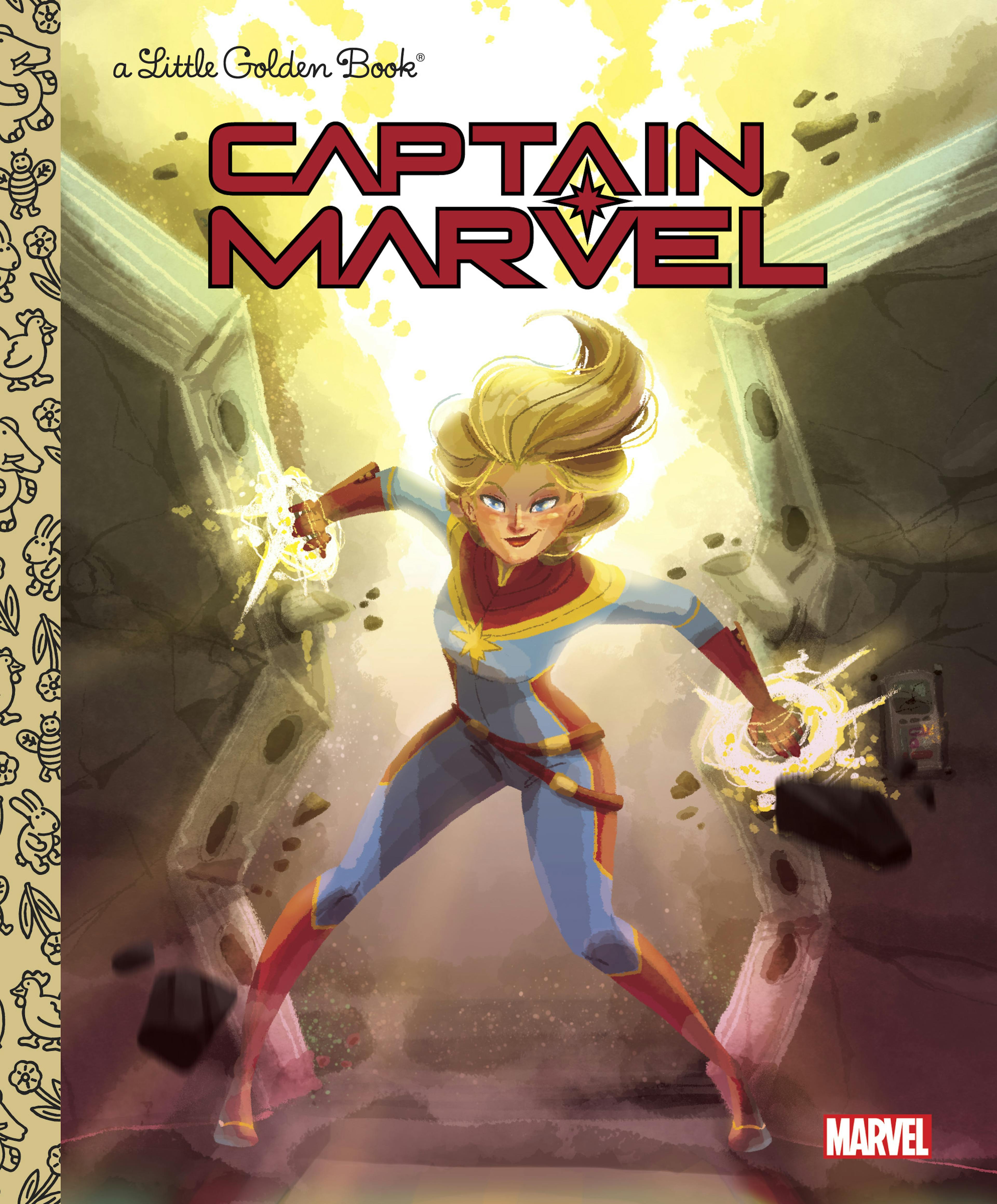 Captain Marvel book cover