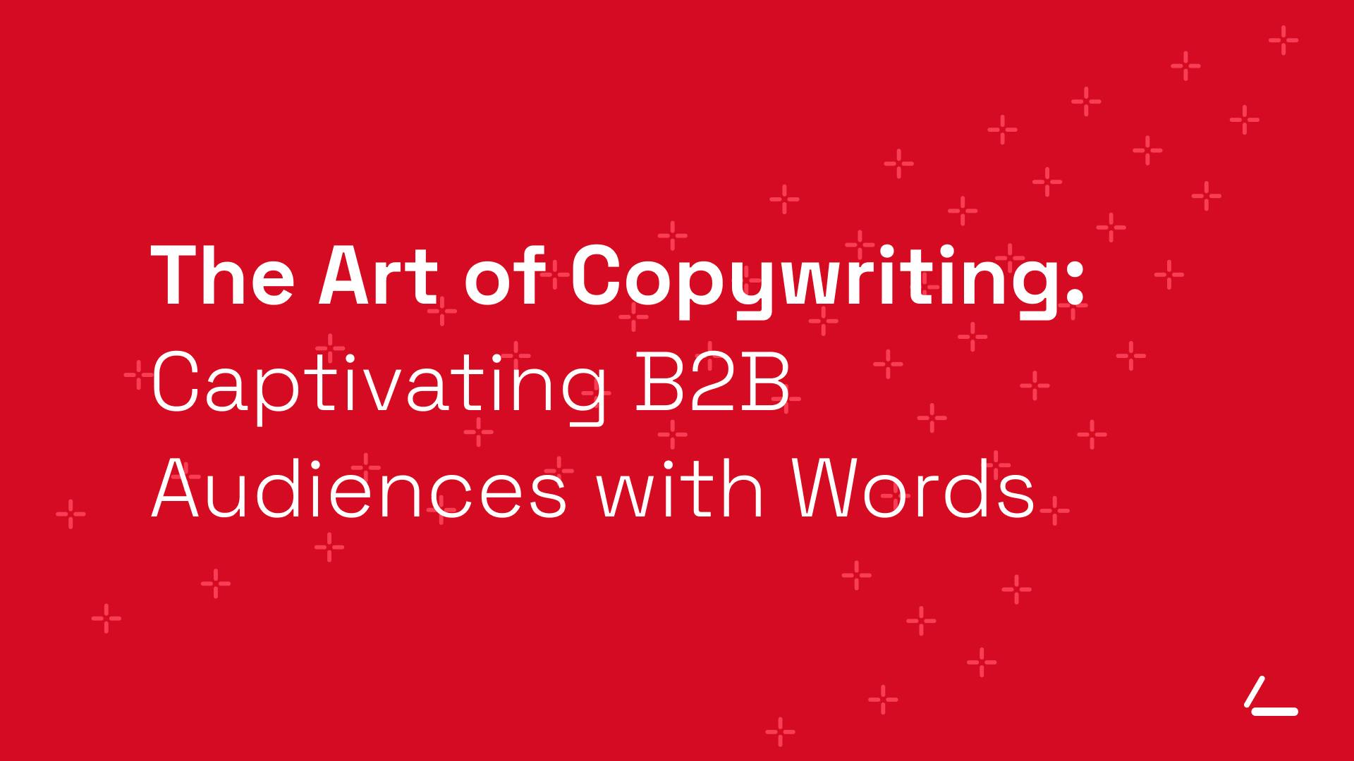 SEO Article Header - Red background with text about Copywriting