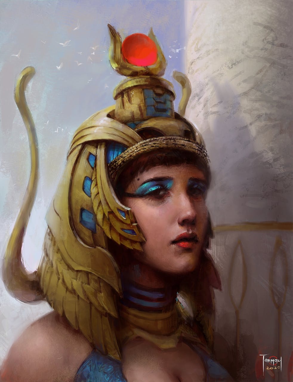 An Egyptian queen