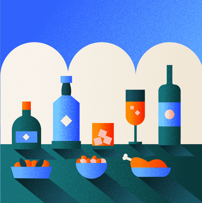 An illustration of a picnic