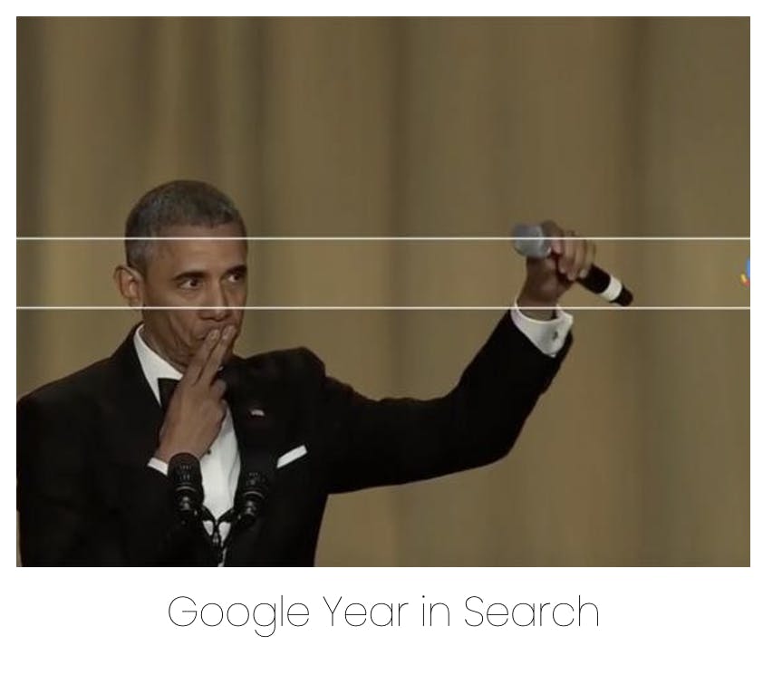 Google Year in Search with Obama