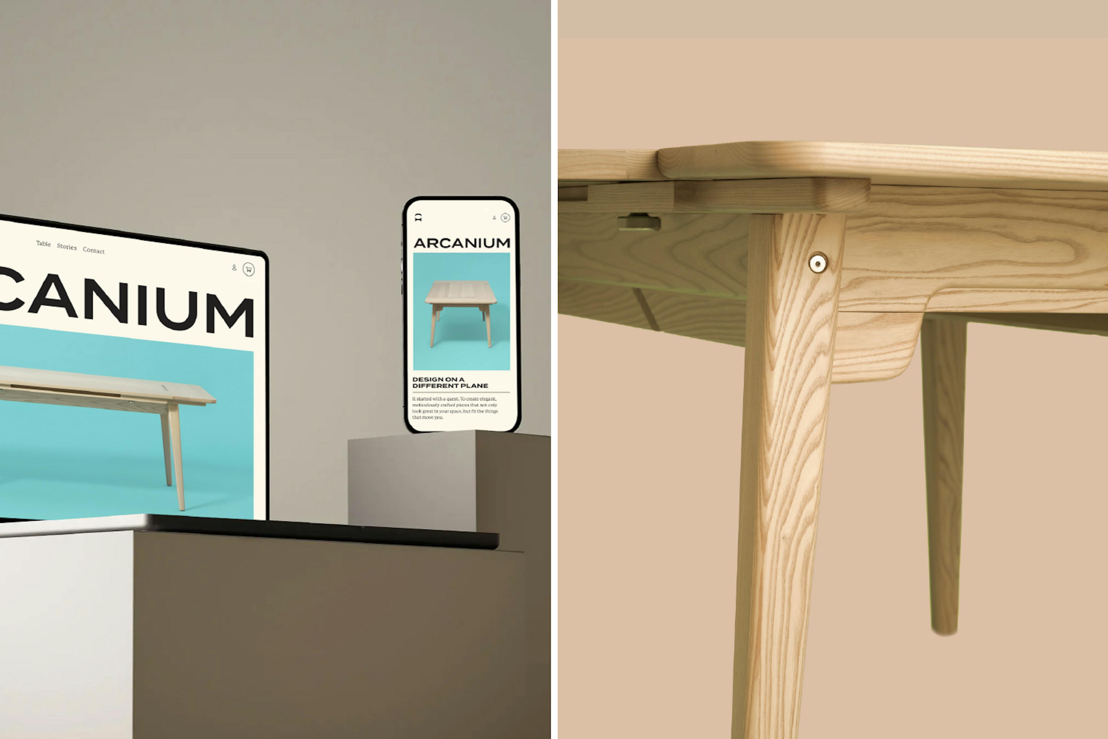 A furniture placement app