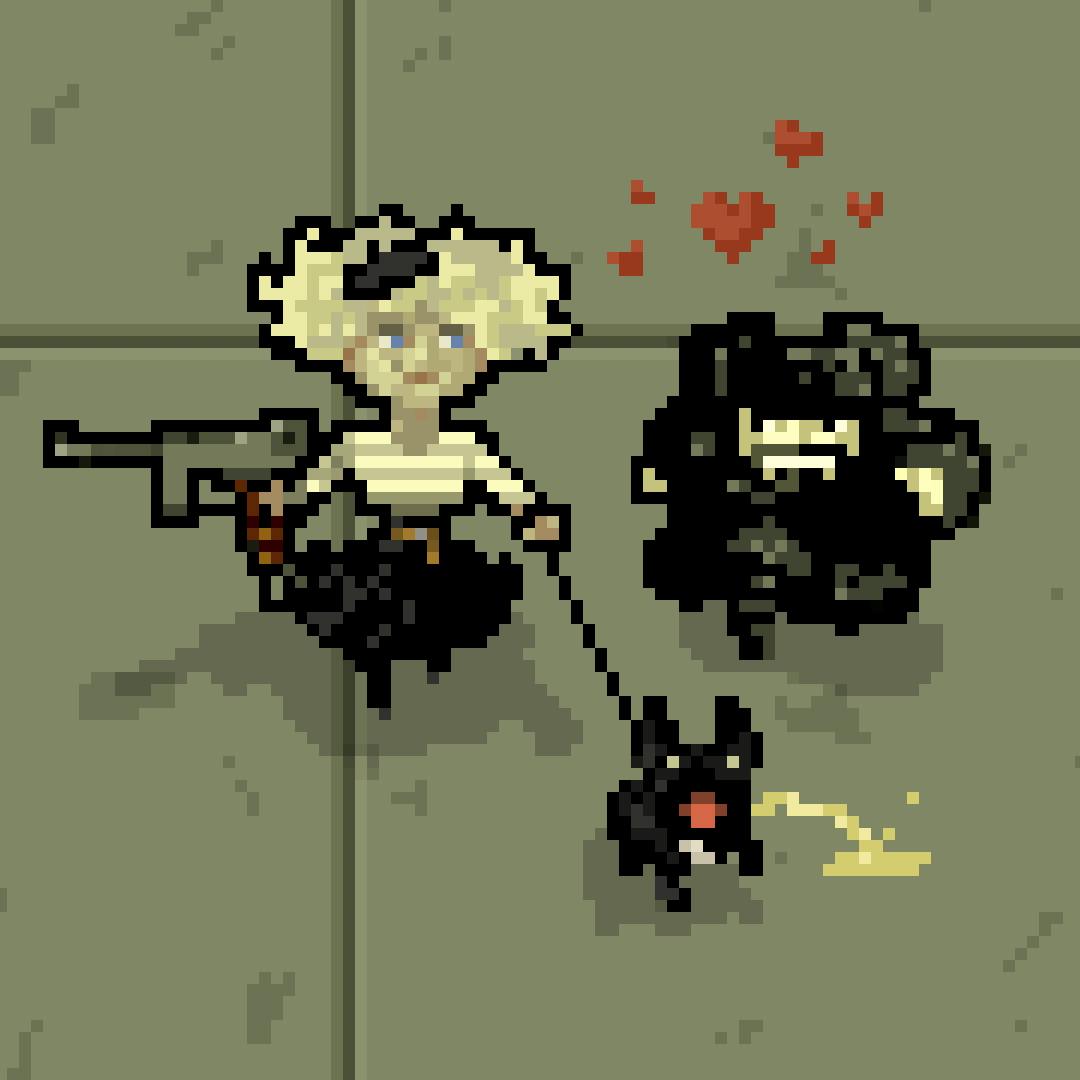 16 bit character art