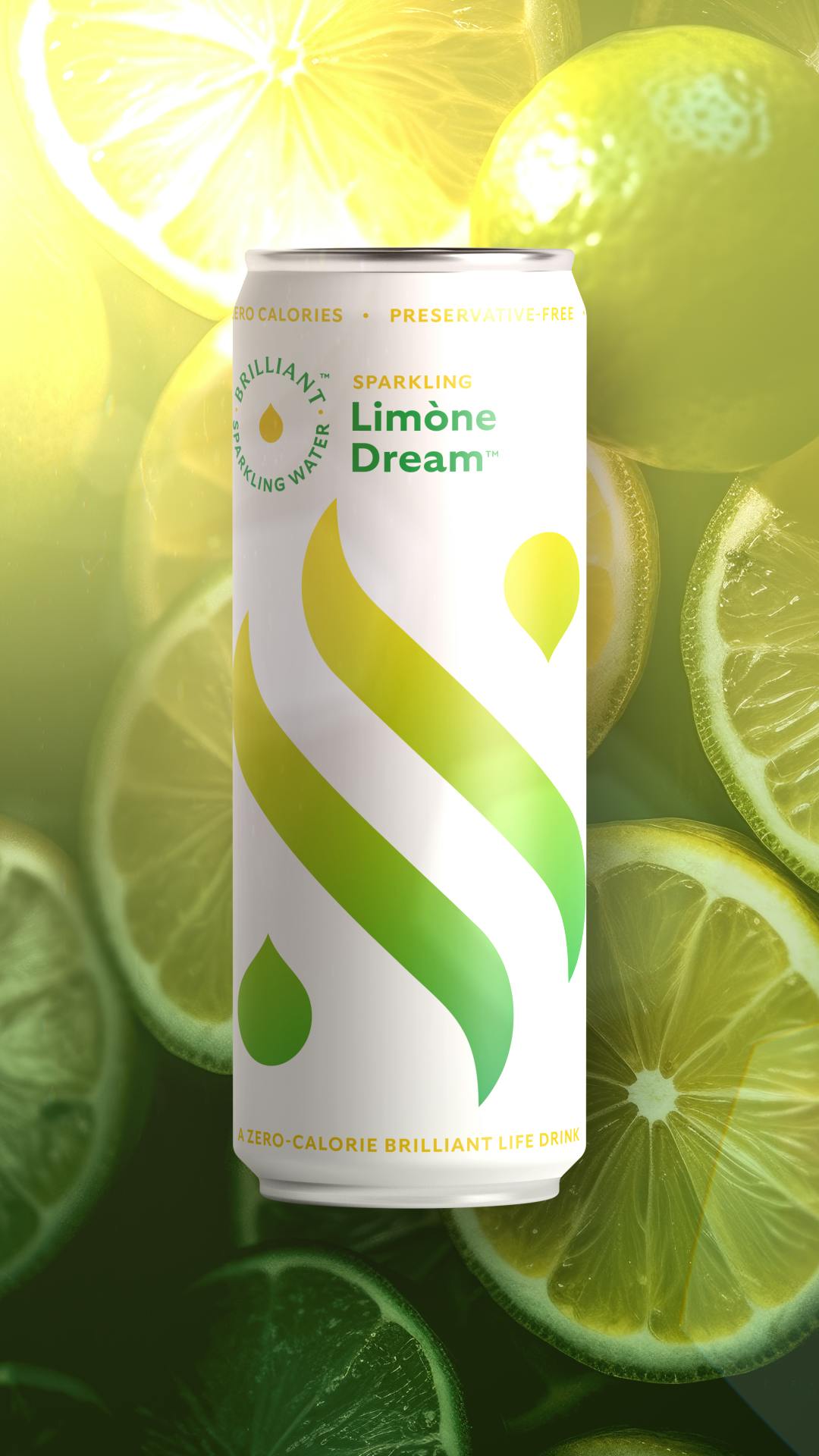 A lime themed softdrink ad