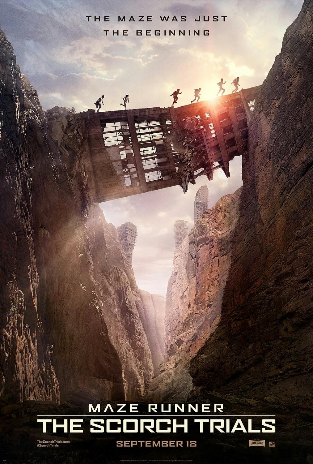 Movie poster for Maze Runner: The Scorch Trials