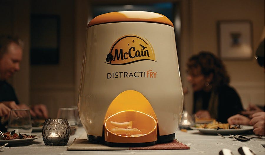 Ad for McCain DistractiFry