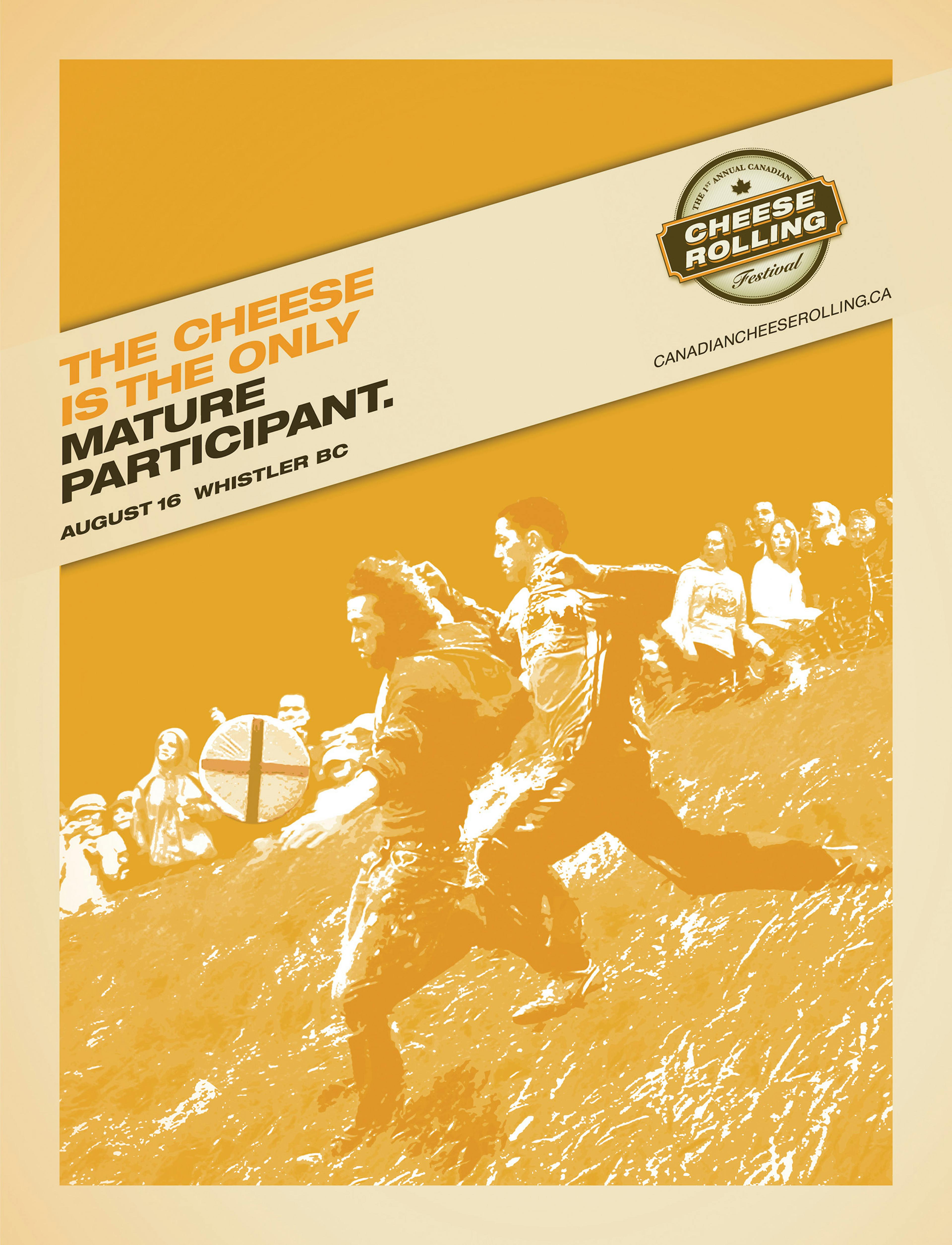 Cheese rolling ad