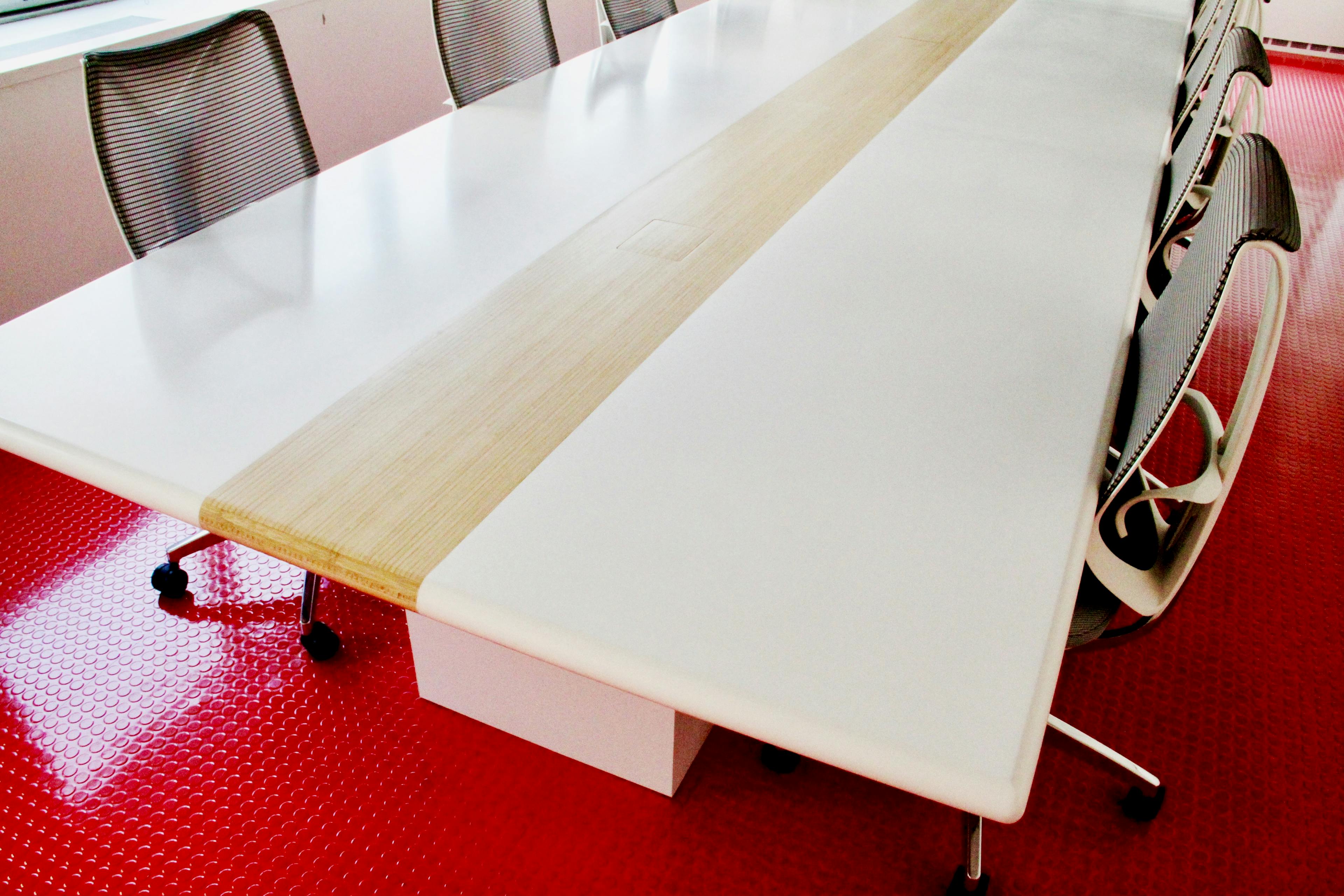 Board room table detail