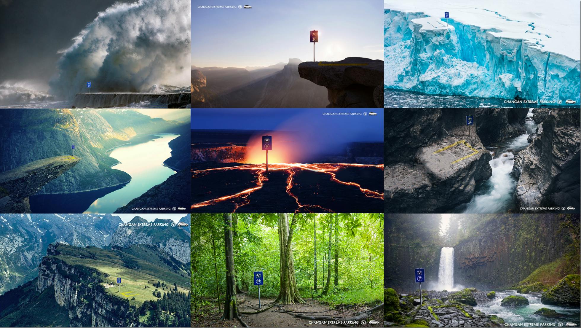 Collage of photography