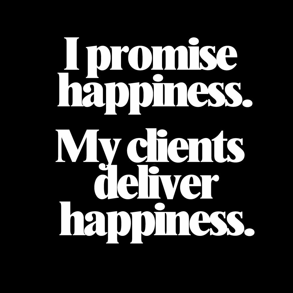 A black and white sign