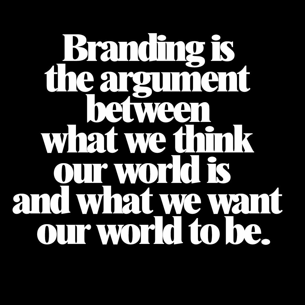 A black and white sign