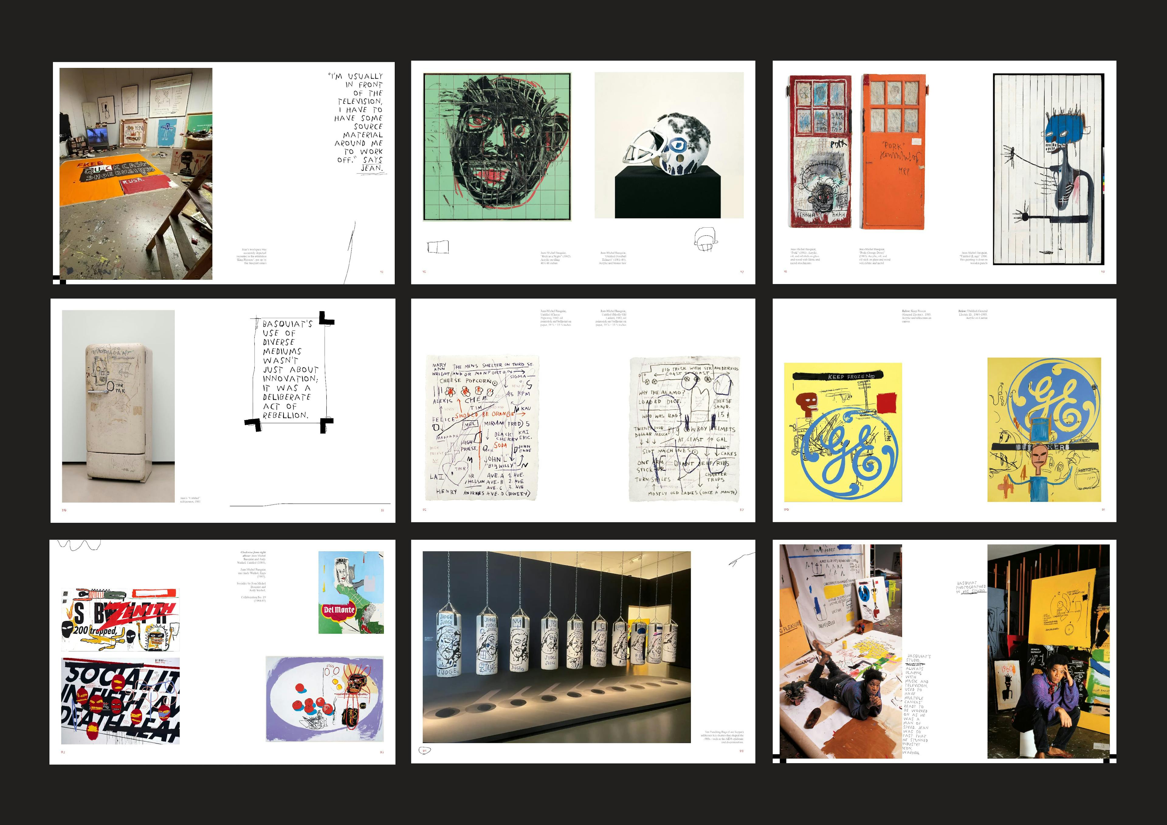 Designs for book interior