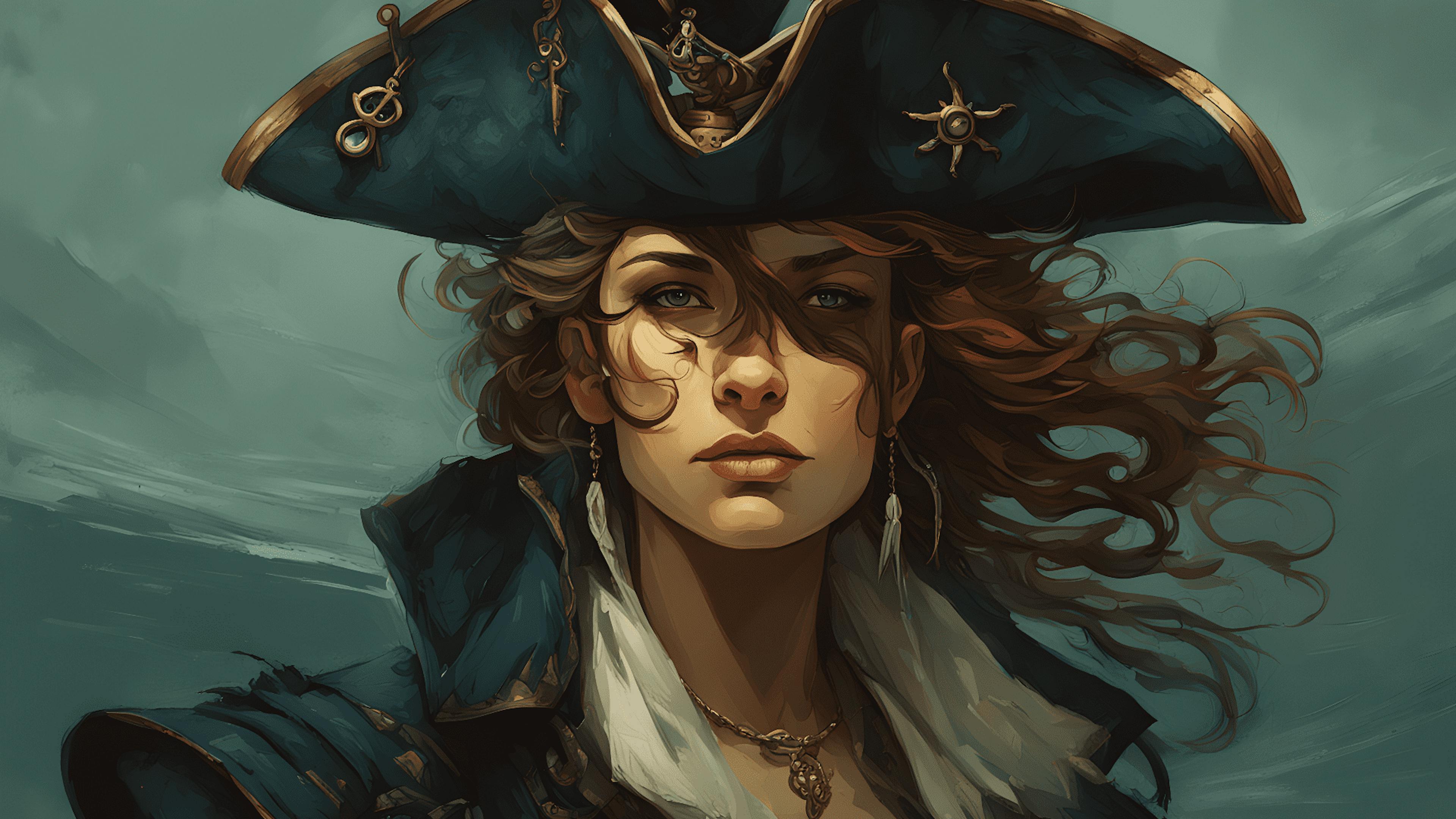 A female pirate