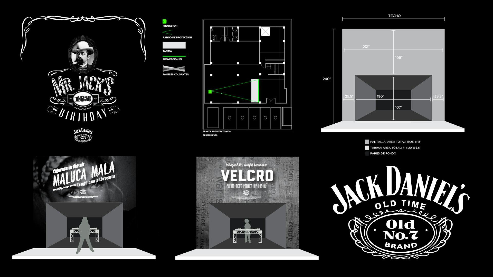 Jack Daniels storefront design