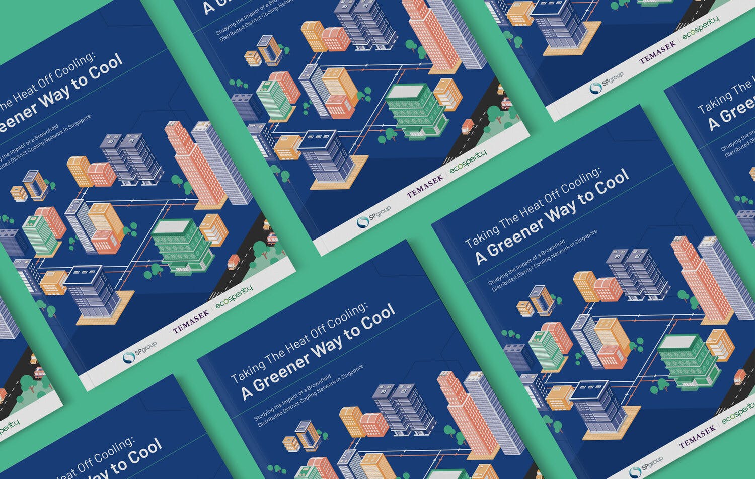 Pamphlet layouts for Temasek