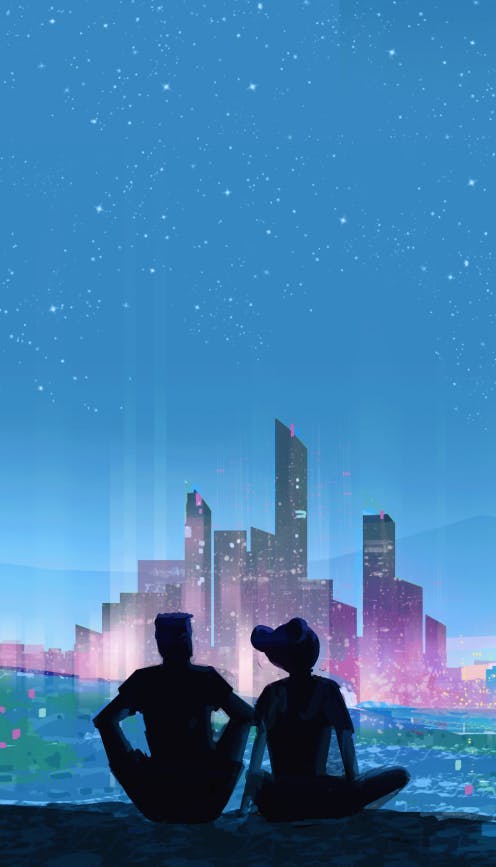 Virta Moon Shot Illustration