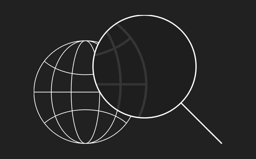 web Research Illustration