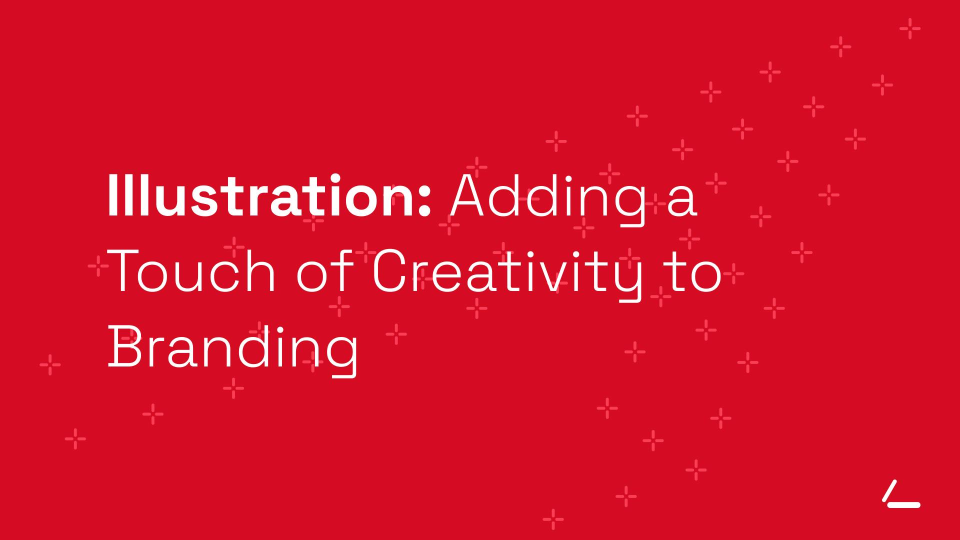 SEO Article Header - Red background with text about Illustration