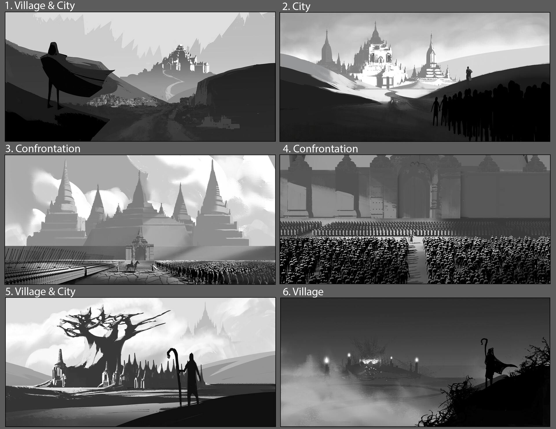 Storyboard progression