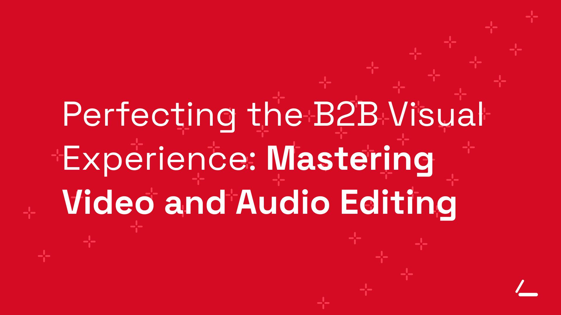 SEO Article Header - Red background with text about Video Editing