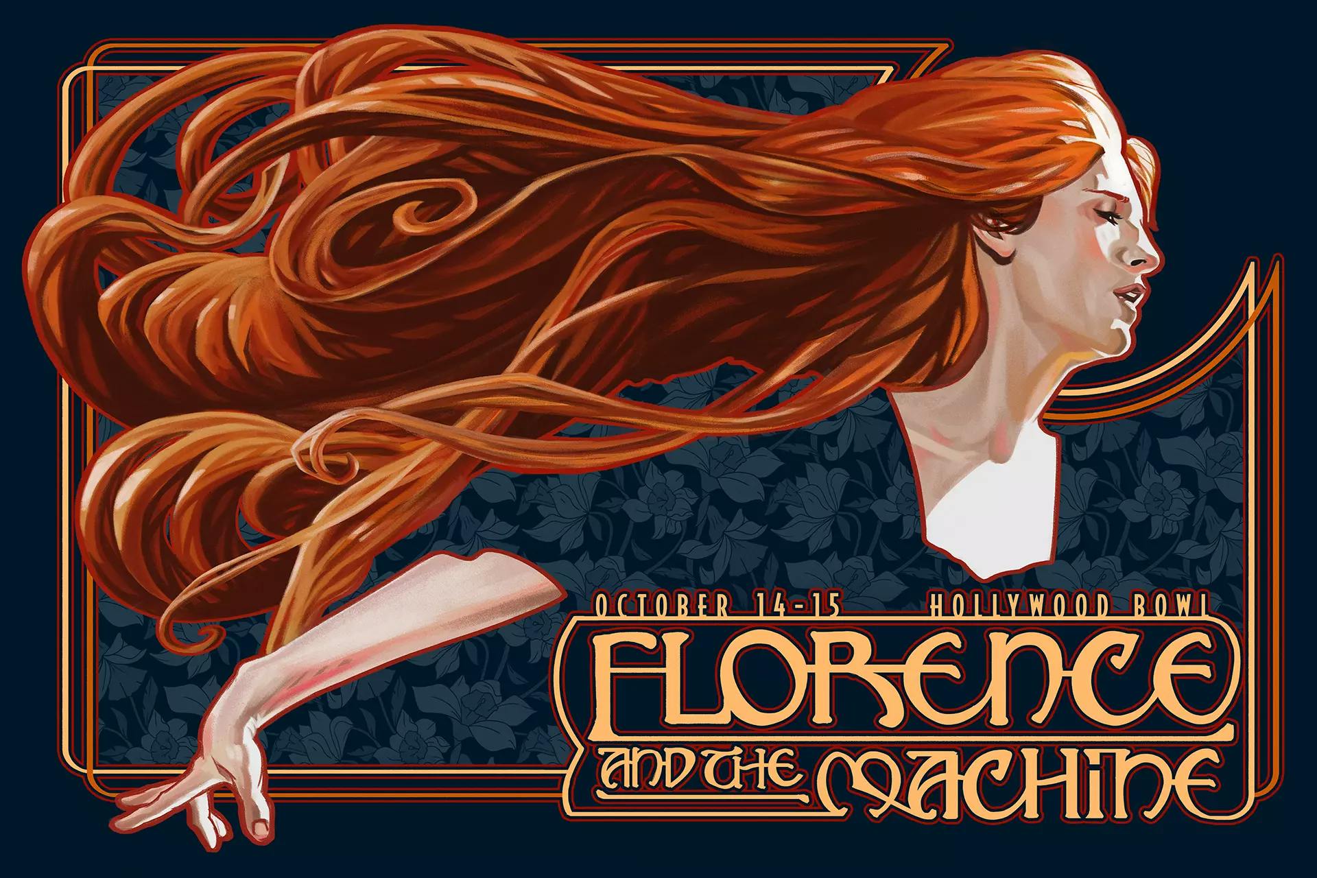 A poster for Florence and the Machine