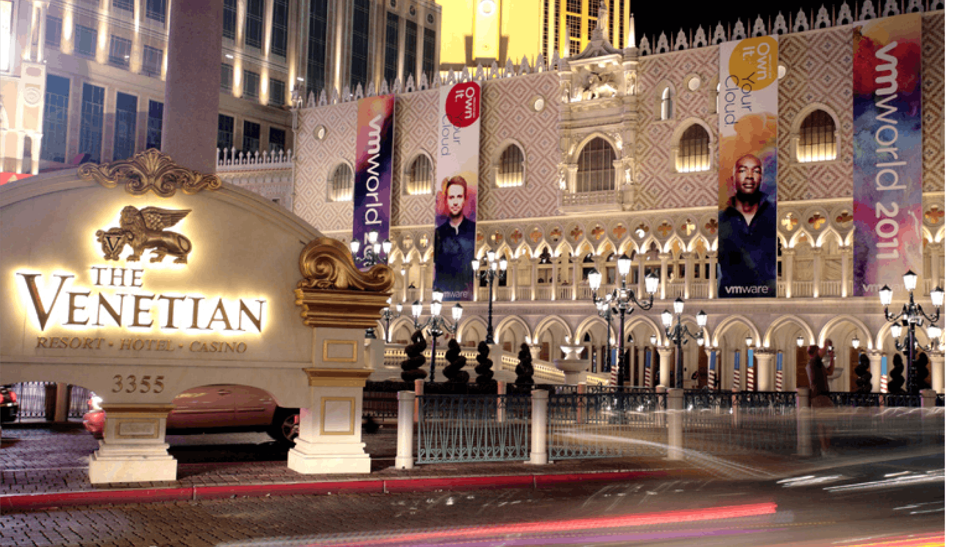 VMware posters in Las Vegas
