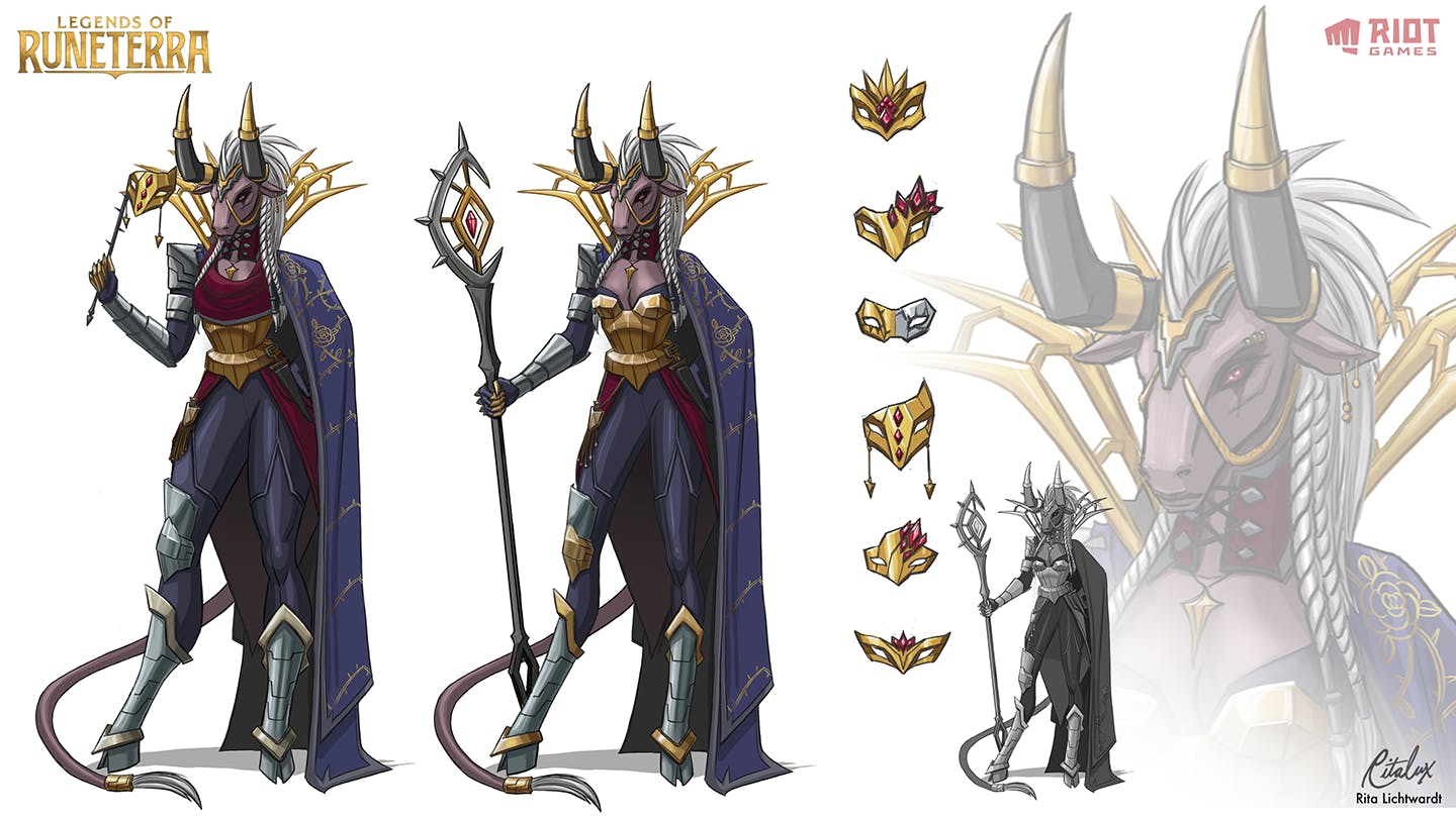 Legends of Runeterra character design