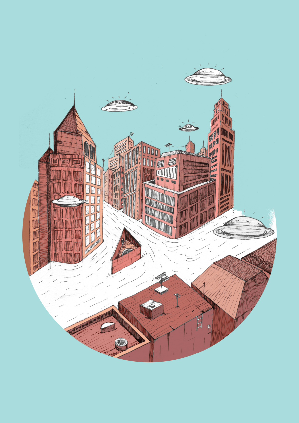 A city vignette