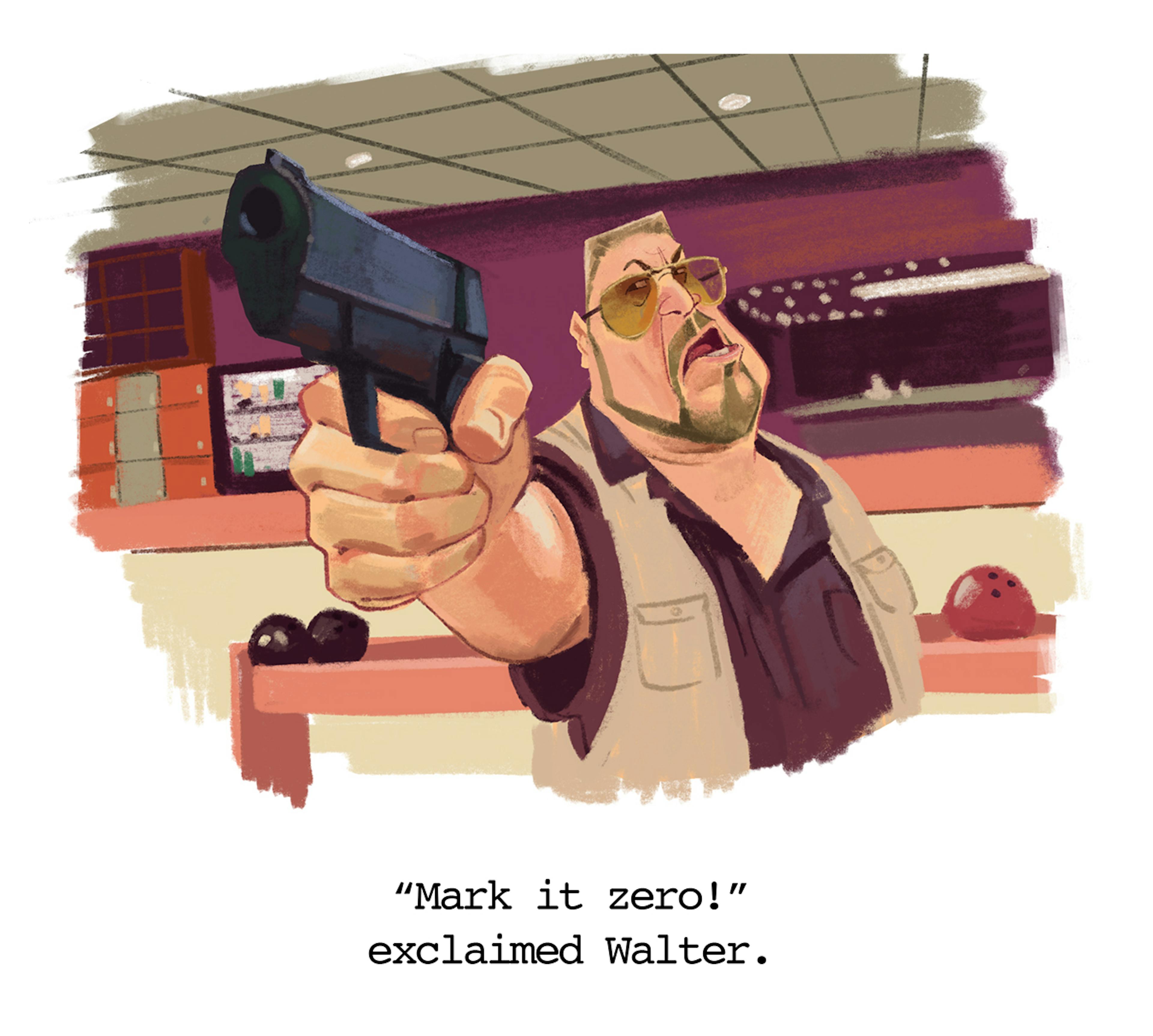 Big Lebowski scene