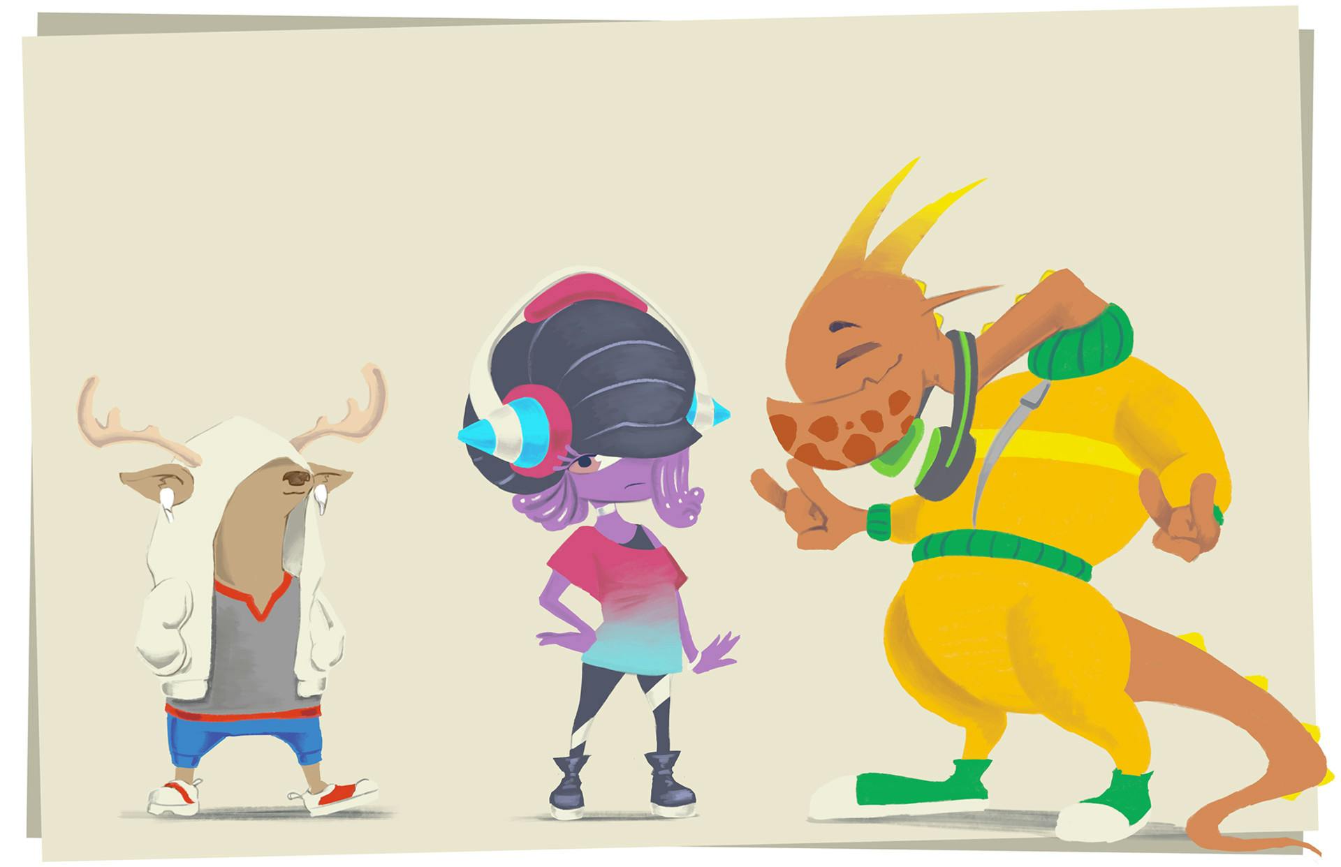 Creature character designs