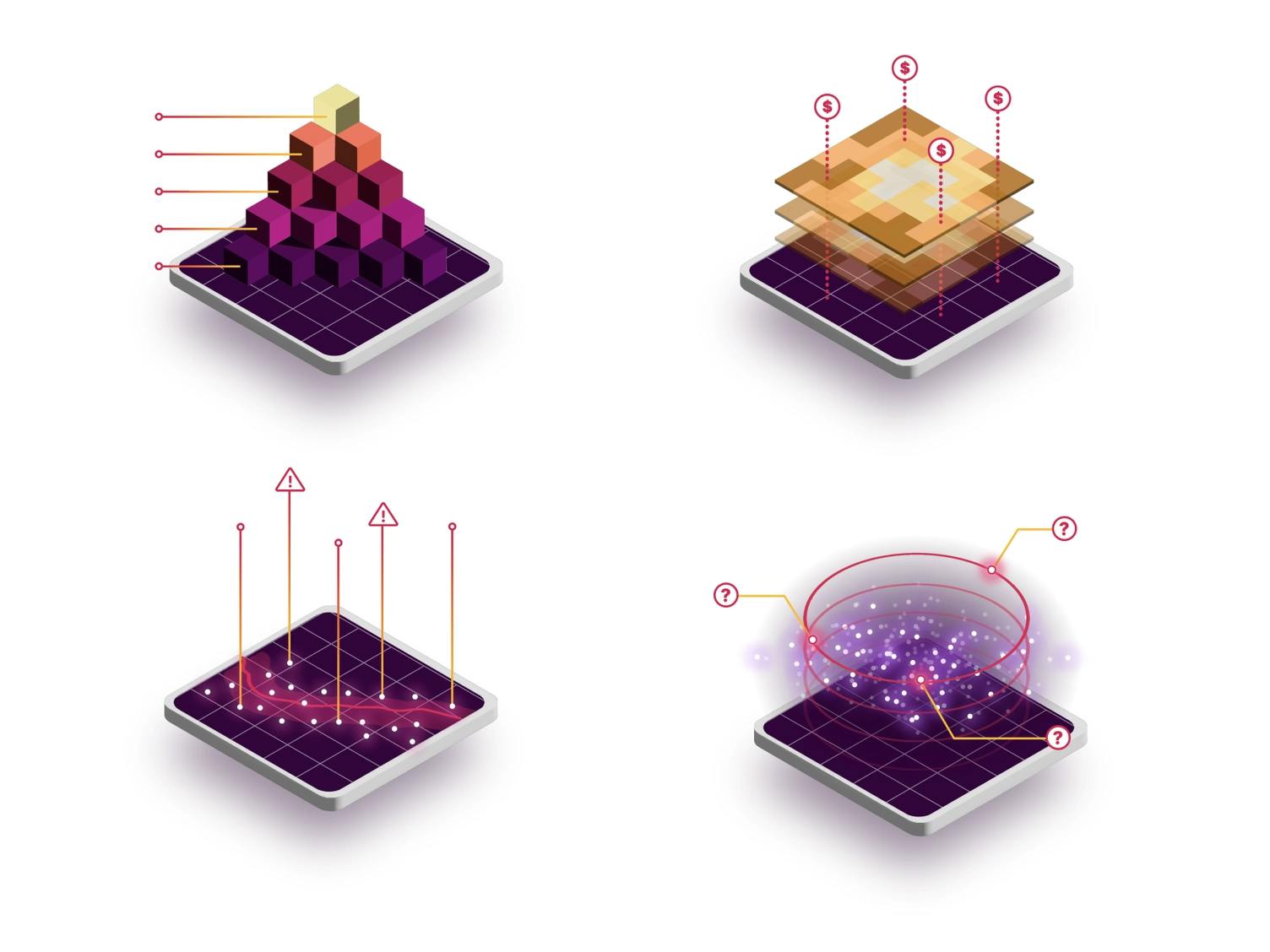 Orthographic illustrations