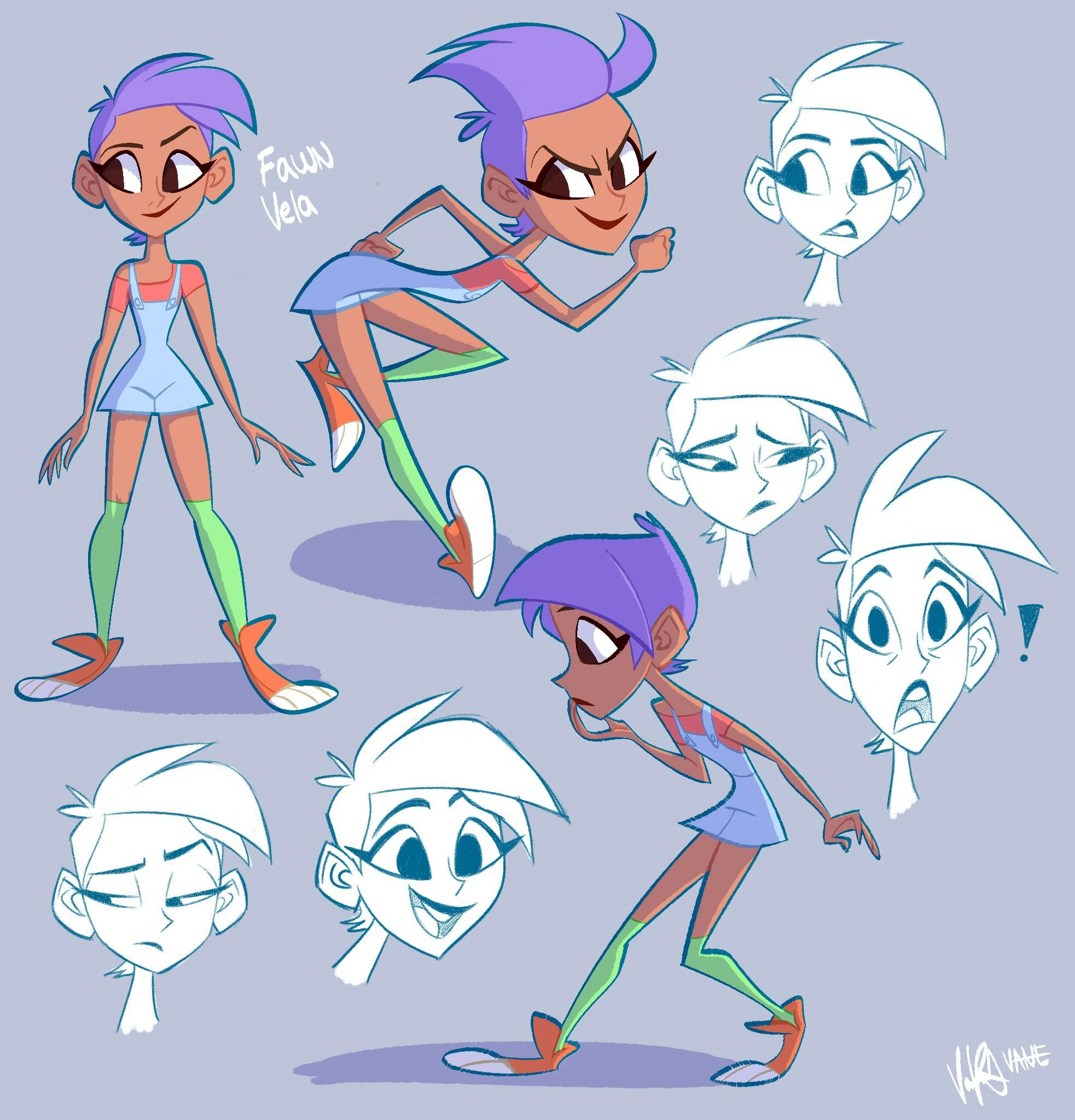 Character study of Fawn Vela