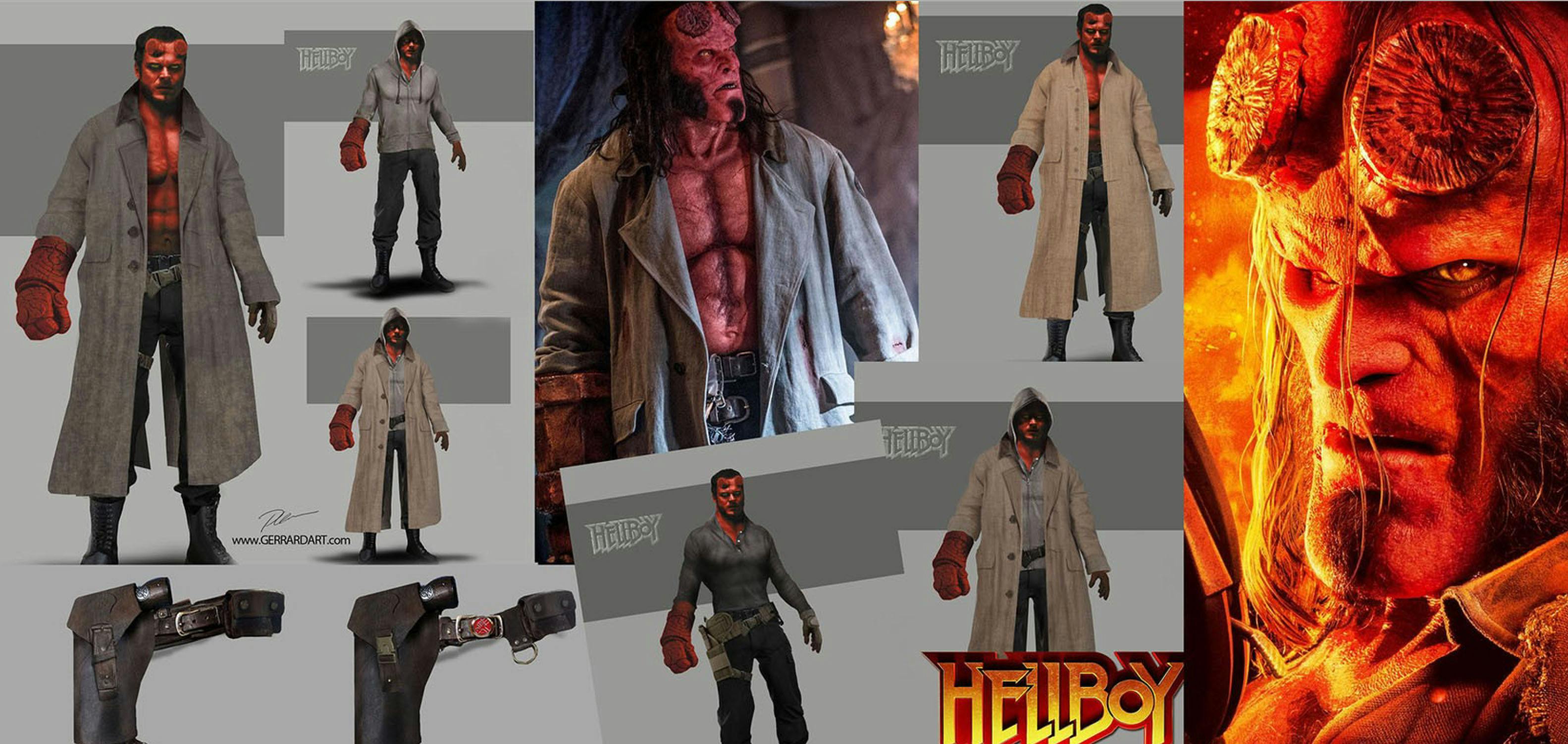 Concept art for Hellboy