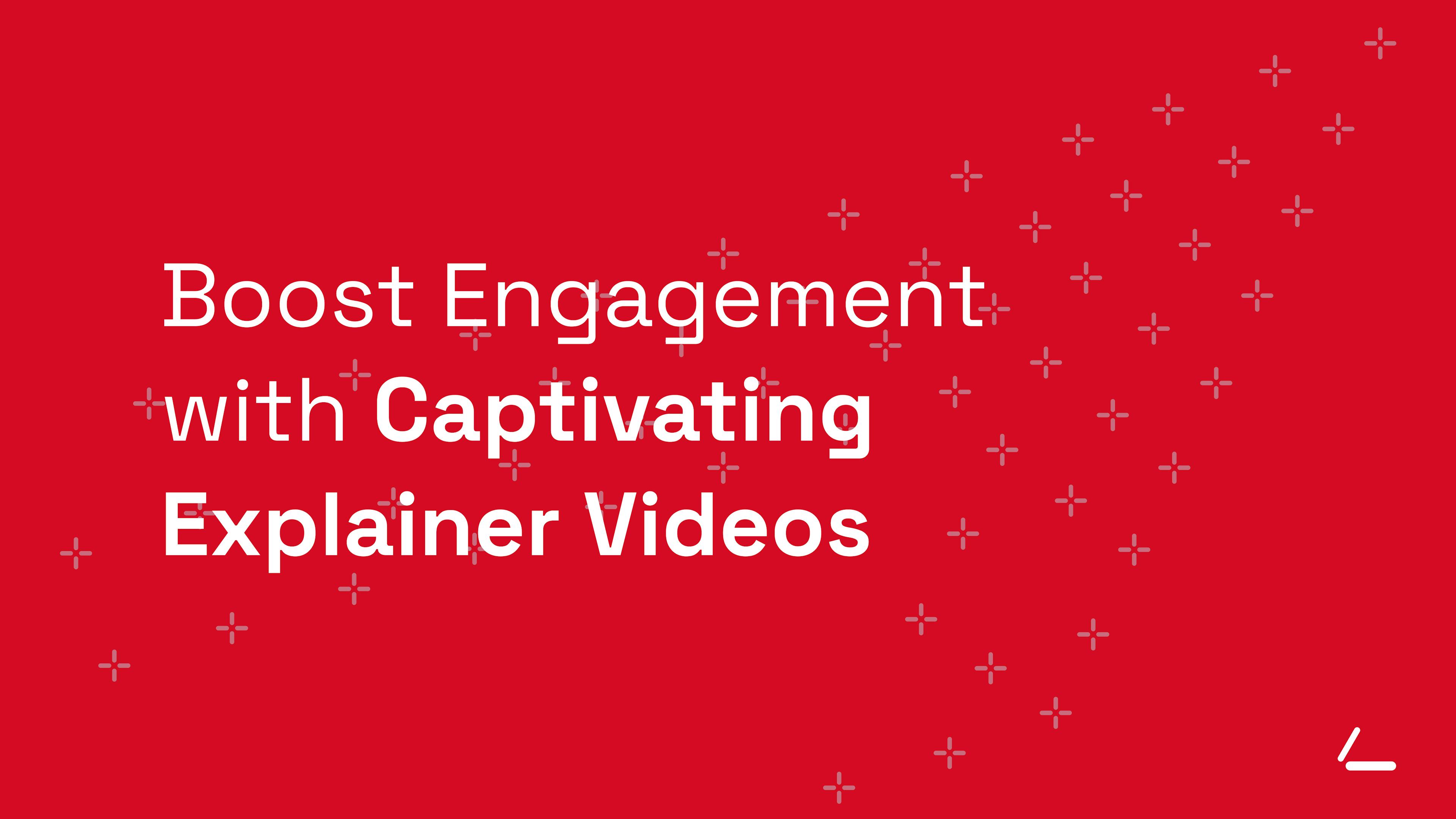 SEO Article Header - Red background with text about creating captivating explainer videos.
