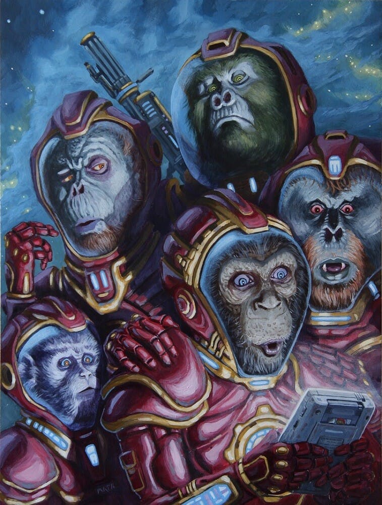 Space apes