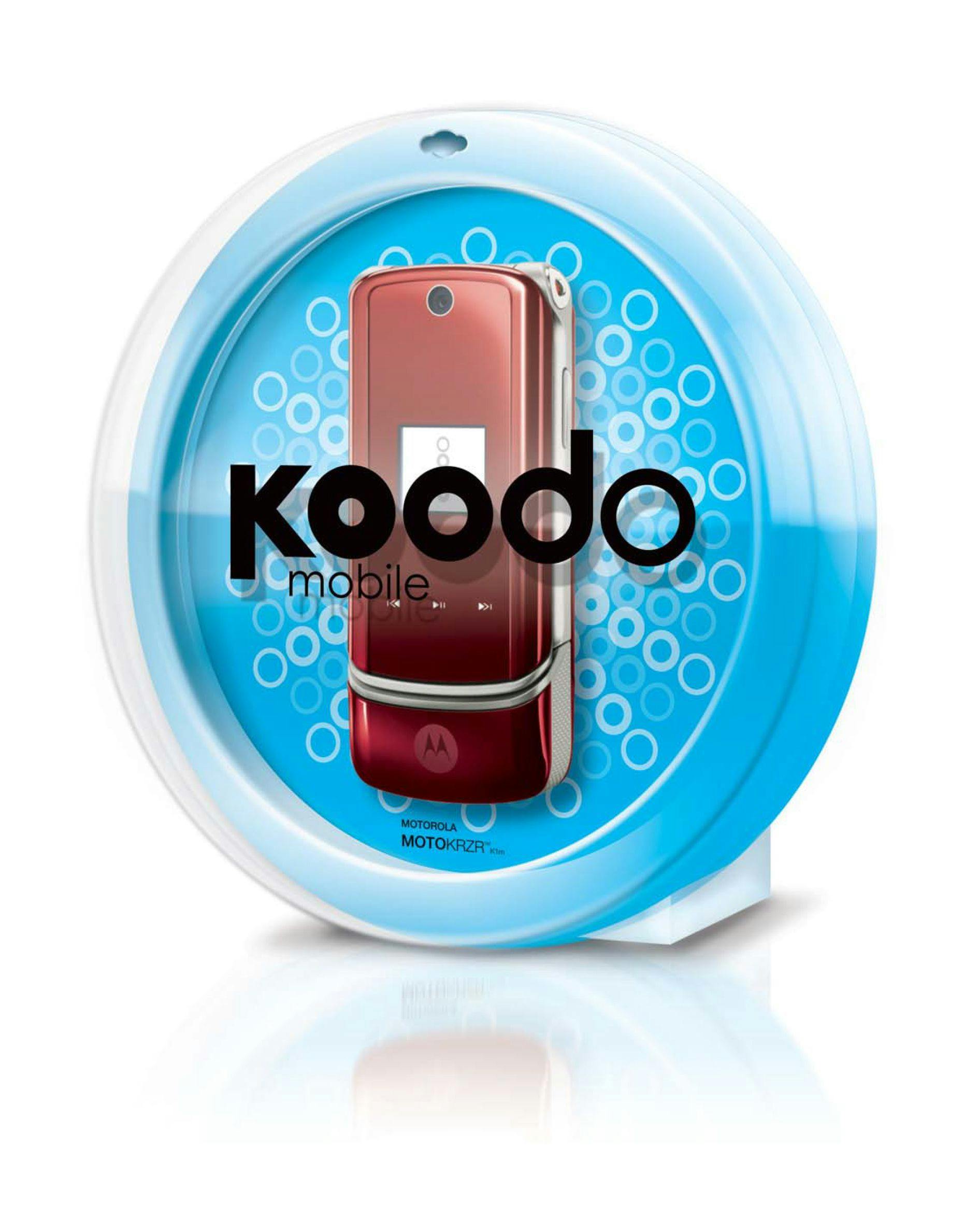 Koodo phone packaging