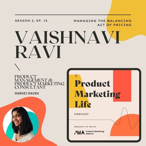 image of a podcast episode featuring vaishnavi ravi