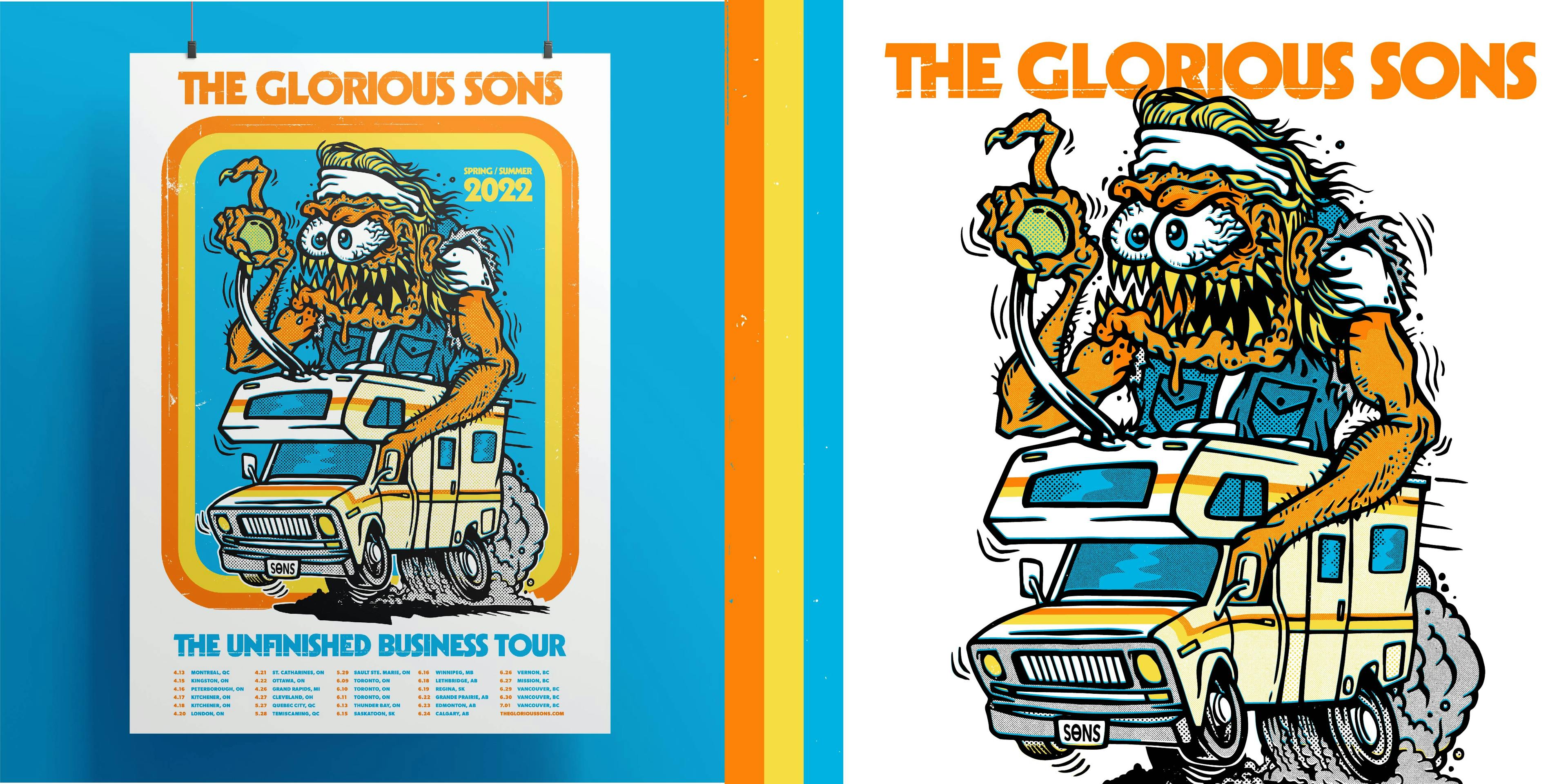 Glorious Sons tour cover