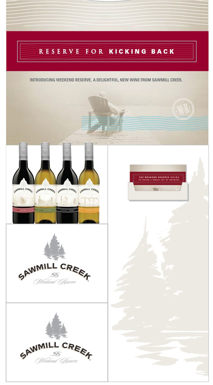 SawMill Creek page layout